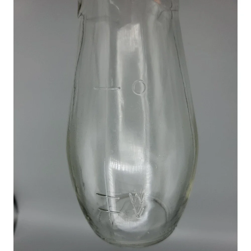 Good Seasons‎ Glass Cruet with Markings For Oil Vinegar Water and Top